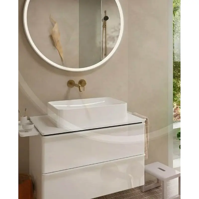 Tecturis S slavina iz zida brushed bronze duzina lule 22,5 eco smart