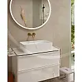 Tecturis S slavina iz zida brushed bronze duzina lule 22,5 eco smart