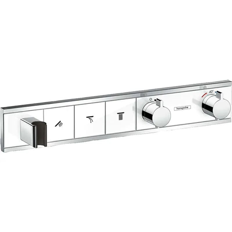 RainSelect termostatska maska mešača sa 3 funkcije belo/ bela/hrom 15356400 Hansgrohe