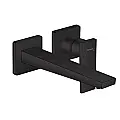 Metropol zidna baterija 22 5 cm crna mat 32526670 Hansgrohe