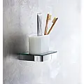 Universal 820 brushed nickel držač za četkice za zube Axor