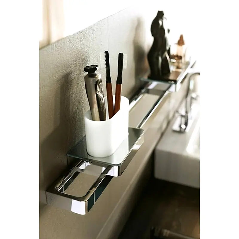Universal 600mm držač peškira brushed nickel 820 Axor