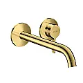 One baterija za lavabo polirano zlato 48120990 Axor