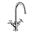 Montreux baterija za lavabo brušena bronza 16502140 Axor