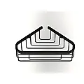 DW 228 korpa crna mat 0705160 Decor Walther