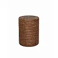 BASKET STOOL - rattan dark 0940492 Decor Walther