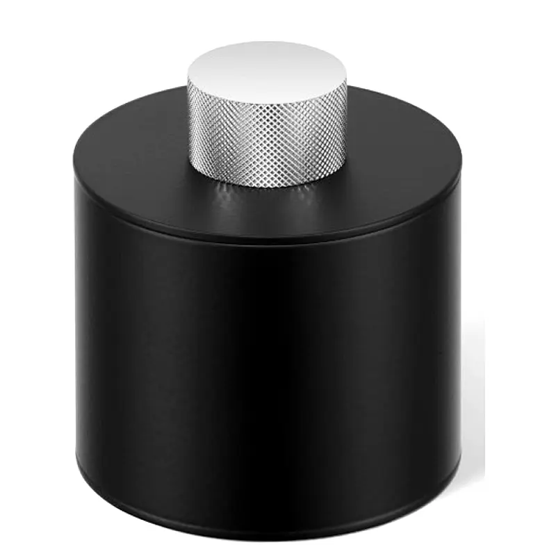 CLUB BMD 2 box with lid black matt / chrome 0854060 Decor Walther