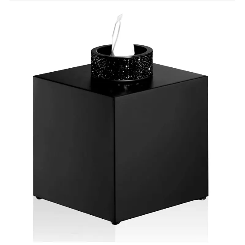 ROCKS KB kutija za maramice crna mat 0934460 Decor Walther