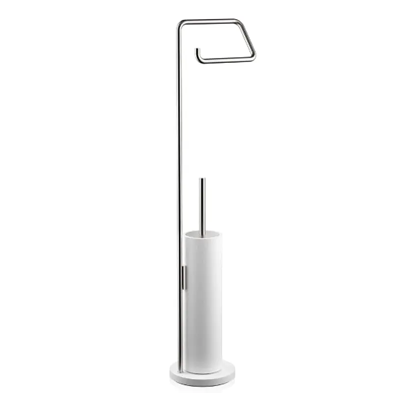 STONE SBK WC četka set bela mat / inox mat 0973555 Decor Walther