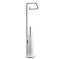 STONE SBK WC četka set bela mat / inox mat 0973555 Decor Walther