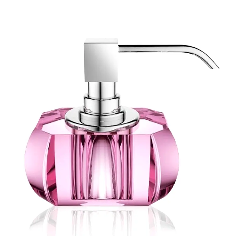 KR SSP KRISTALL dozator za sapun Pink / hrom 0924261 Decor Walther