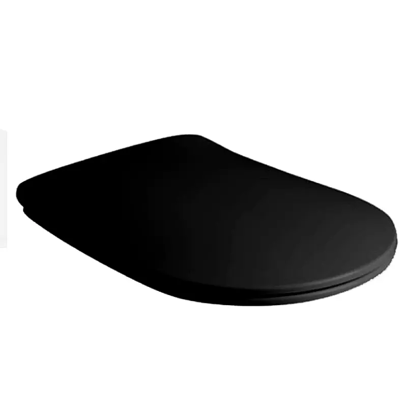 Tribeca WC Daska slim soft close nero matt Kerasan