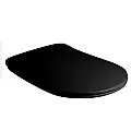 Tribeca WC Daska slim soft close nero matt Kerasan