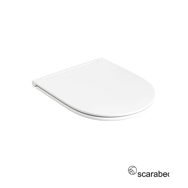 Daska za WC šolju Scarabeo Moon sa BioKer-om, mat bela Scarabeo