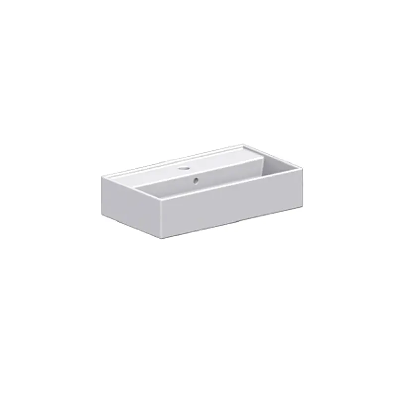 Teorema 2.0 600x385 beli mat lavabo sa rupom za slavinu Scarabeo