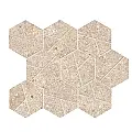 25x28.5 cm, Boost Stone, Cream Hex boja, mozaik, pločice, Atlas Concorde