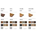 Kompozitna zidna i fasadna obloga Twix Claddy Tikovina 18x210x3000mm 2 Elementa Deco